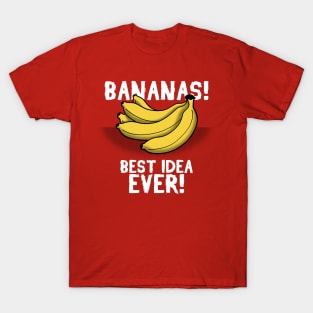 Funny Banana Lover Best Idea Funny Fruit Meme T-Shirt